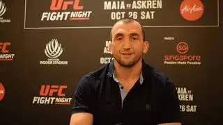 UFC Singapore: Interview With Muslim Salikhov