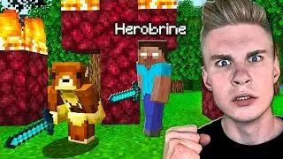 HEROBRINE TROLL na MOIM BRACIE w Minecraft! / Macioch