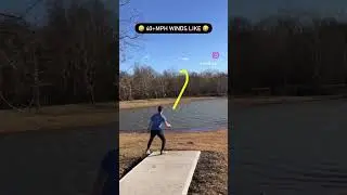 How Windy Disc Golf Really Looks 🤣 Hole 17 - Indian Mtn. State Park - Jellico, TN