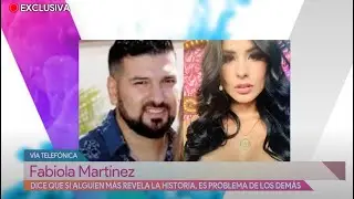 Fabiola Martínez aclara su relación con Américo Garza | Vivalavi
