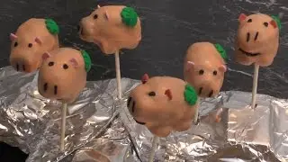Gl&uuml;cksschweinchen Pops - Freaky Baking - NinNin