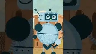Wheels On The Bus Go Robot #wheelsonthebus #wheelsonthebusandbabyshark #babyshark #cartoon #robot