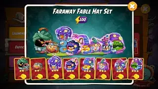 Faraway Fable Hat Set - End of the Hat Event - Angry Birds 2 