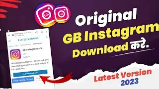How to download GB Instagram insta pro LATEST version 2023