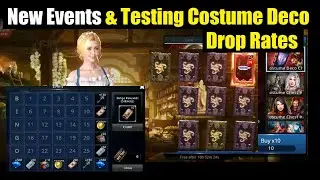 Darkness Rises New Events Guide & Testing Costume Deco Drop Rates