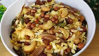  पोहा चिवड़ा बनाने का तरीका l how to make poha Chivda l poha Chivda  recipe@shorts by Fatma