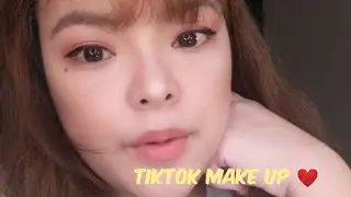 How i do my easy and simple tiktok make up #colourette #ebadvance #careline