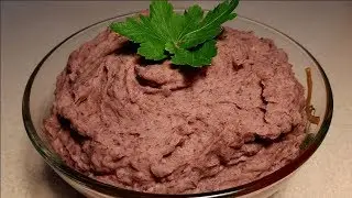 Паштет из фасоли. Просто и очень вкусно!