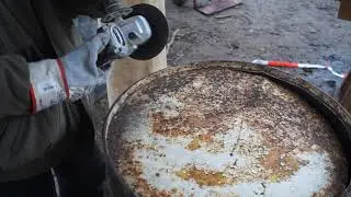 Wir bauen einen Rauchabzug f&uuml;r unsere Feuerstelle
