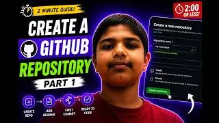 Create a GitHub Repository — Part 1: Professional Setup (2:00)