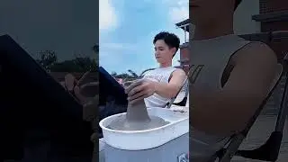 Just One Perfect Spin.#art #shorts #pottery #clay #ceramic #asmr #love #cute #craft #handmade #viral