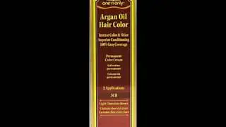 One 'N Only Argan Oil Hair Color 5CH Light Chocolate Brown
