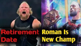 Brock Lesner Retirement Update | Roman Reigns and Chris Jericho News