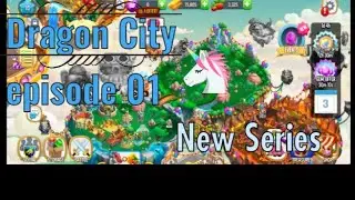 DRAGON CITY gameplay|episode 01|new series#gaming #blaze #ark  #lokicraft #taming #dragon world