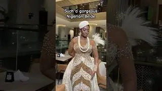 This Beautiful Nigerian bride is so gorgeous&hellip; #wedding #love #shorts