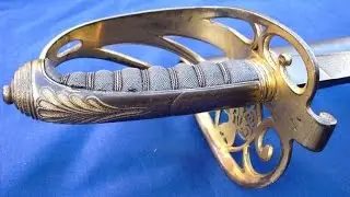 When history meets antique swords - the sword of Major Vicars, 61st Regiment of Foot