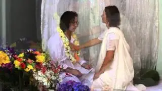 The Guru Initiation Ceremony of Rudrananda Prakasha. Performed by Arathi Ma.