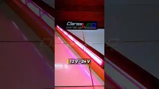 STROBO BAR COB YANG PINK-NYA UNYU BANGET! #shorts #automobile #custom #electrical #clarissled #led