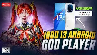🔴 IQOO 13 BGMI 120 FPS | ORIGINOS 6 🔥 AFTER 12 MONTHS | ANDROID GOD PLAYER?