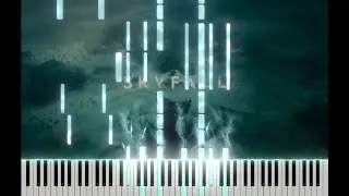 Adele - Skyfall [Synthesia] (Arr. by kaidu06)