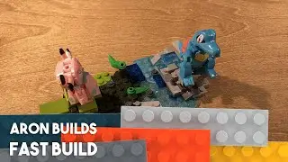 Fast Build - Pokemon - Totodile vs Snubbull - Mega Construx - FVK70