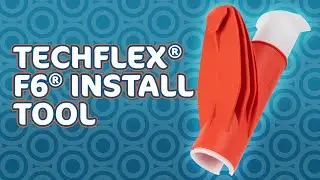 Apply Split Braided Sleeving in Seconds with the Techflex&reg; F6&reg; Installation Tool