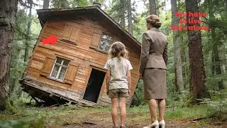 The little girl accepted a tilted house from her stepmother &mdash; but the reason why the house is tilted