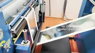 Metalized Thermal PET Film Laminating Machine with Chain Knife Sheeting System