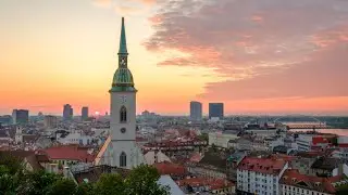 Slovakia Relaxation Aerial Scenery with Calming Music