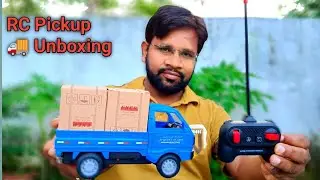 RC Pickup Chota Haathi Unboxing | Powerful Mini Truck Toy 🚚✨l Unboxing Testing video @dvtoystv 