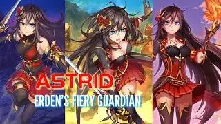 EVERTALE NEW HERO ASTRID ERDEN'S FIERY GUARDIAN