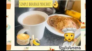 SIMPLE BANANA PANCAKES ( Goan polle/ volle)