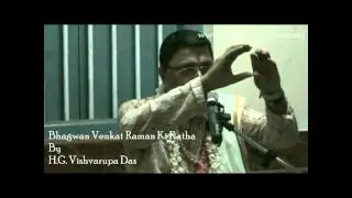 Udupi Yatra 2011 - Bhagwan Venkat Raman Ki Katha at Udupi By H.G. Vishvarupa Das