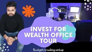 Invest for wealth office tour | Deepak Kumar trading setup | 2 Screen trading setup