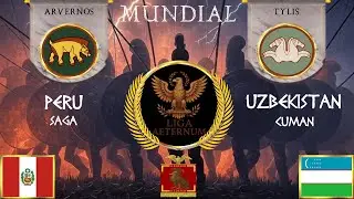 OCTAVOS DE FINAL : Saga - Peru (Arvernos) VS Cuman - Uzbekistan (Tylis)