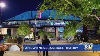 Sold out crowd at Globe Life Field reacts to Aaron Judge's historical moment