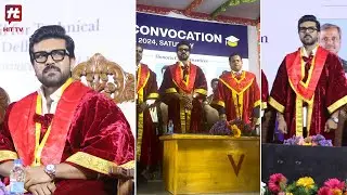 Global Star Ram Charan Receives Honorary Doctorate From Chennai's Vels University | @HitTVTalkies