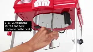 🍿 How to Assemble the WestBend Theater Popcorn Machine | Step-by-Step Setup Guide 🎬
