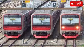🔴 UPDATE DEPO KRL DEPOK TERBARU !! Hunting KRL INKA CLI.225, JR 205 Series, Tokyu 8000, dan TM 7000