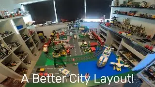 A Much Better Layout! LEGO City Update