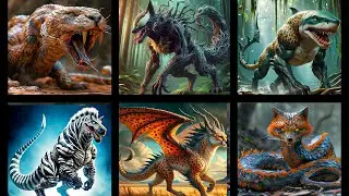 Amazing ANIMAL FUSION HYBRIDS 😱 BEST ANIMAL FUSION #ai #aiart #animalfusion