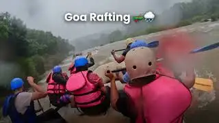 River Rafting in Goa 🚣&zwj;♂️🌧️ | Mhadei River Monsoon Adventure with Friends
