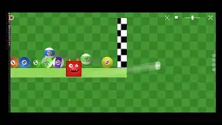 The log race. (NOT SIMILAR TO THE FALLING MARBLE RACE) 