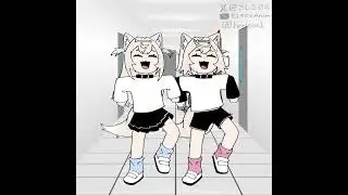 DAY 10: 🐾 On their way to Bill You #hololive #animation #art #fuwamoco