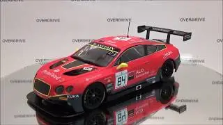 Scalextric 3845 Bentley Continental GT3 Team HTP Analog / Digital 132
