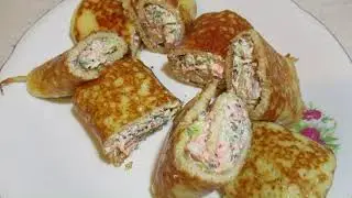 homemade, salty, stuffed Tortillas - Pancakes  -  domaće, slane, punjene Tortilje - Palačinke,