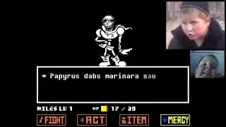 песня папируса bonestroule из Undertale под мемы.