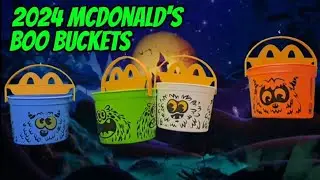 New 2024 Mcdonalds Boo Buckets