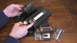Как быстро и полностью стереть аудиокассеты и видеокассеты VHS