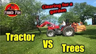Tractor vs Fruit Tree and Quick Attach Plate Failure